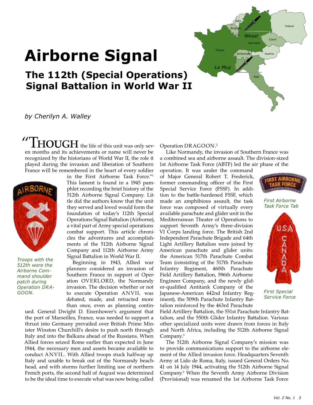 Airborne Signal Switzerland Austria Le Muy
