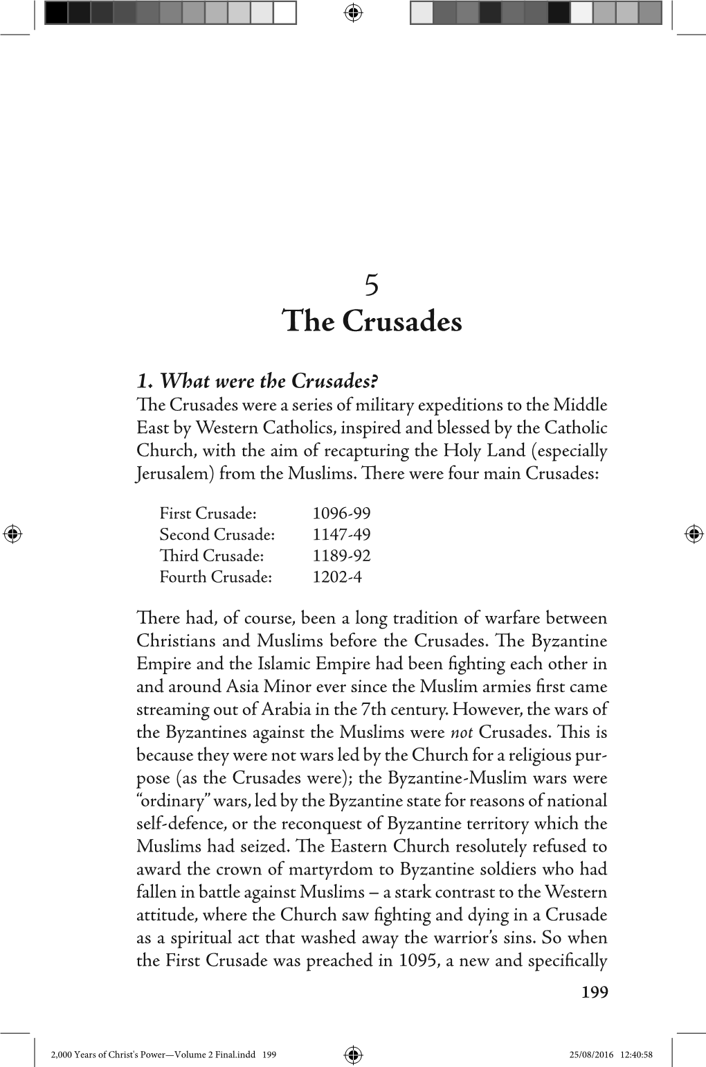 5 the Crusades