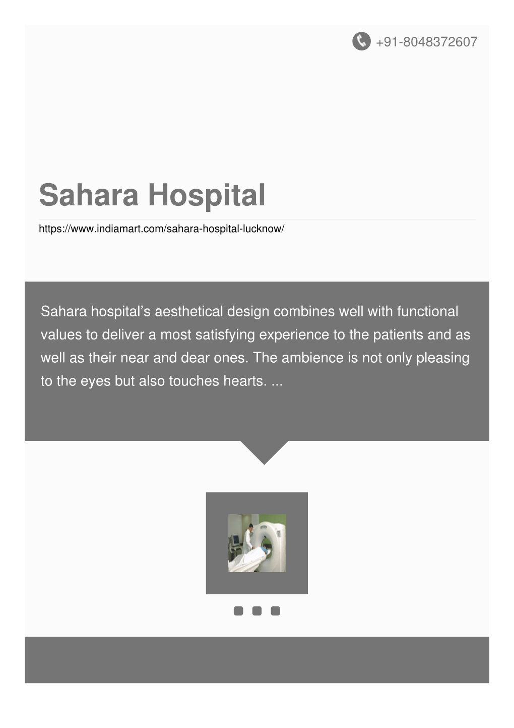 Sahara Hospital