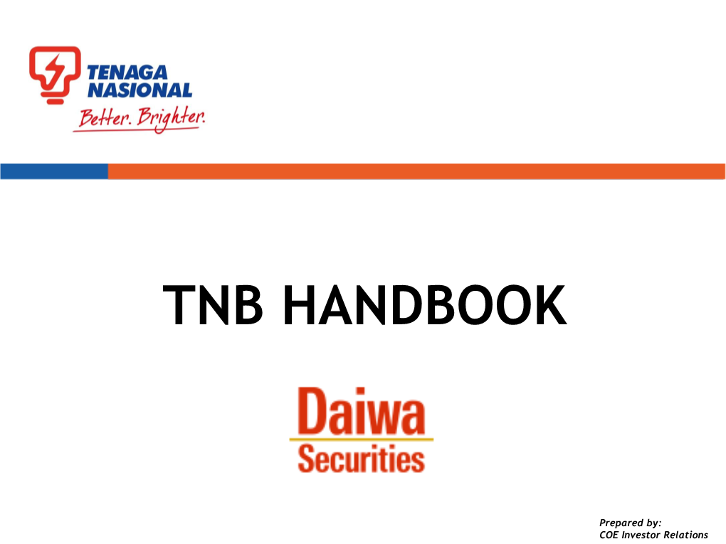 Tnb Handbook