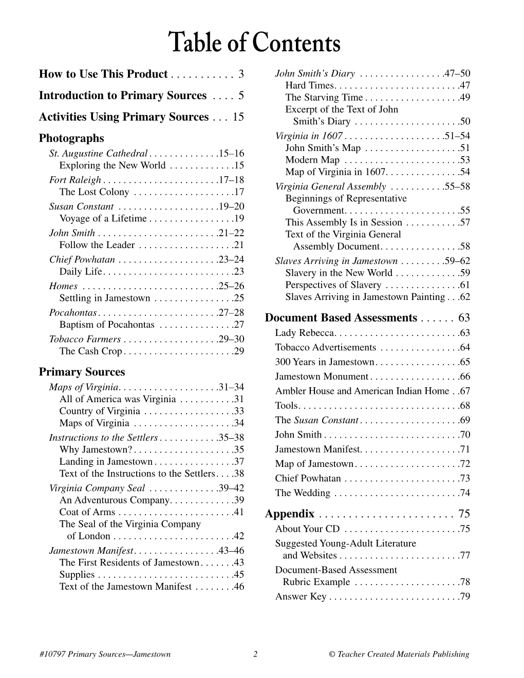 Table of Contents How to Use This Product