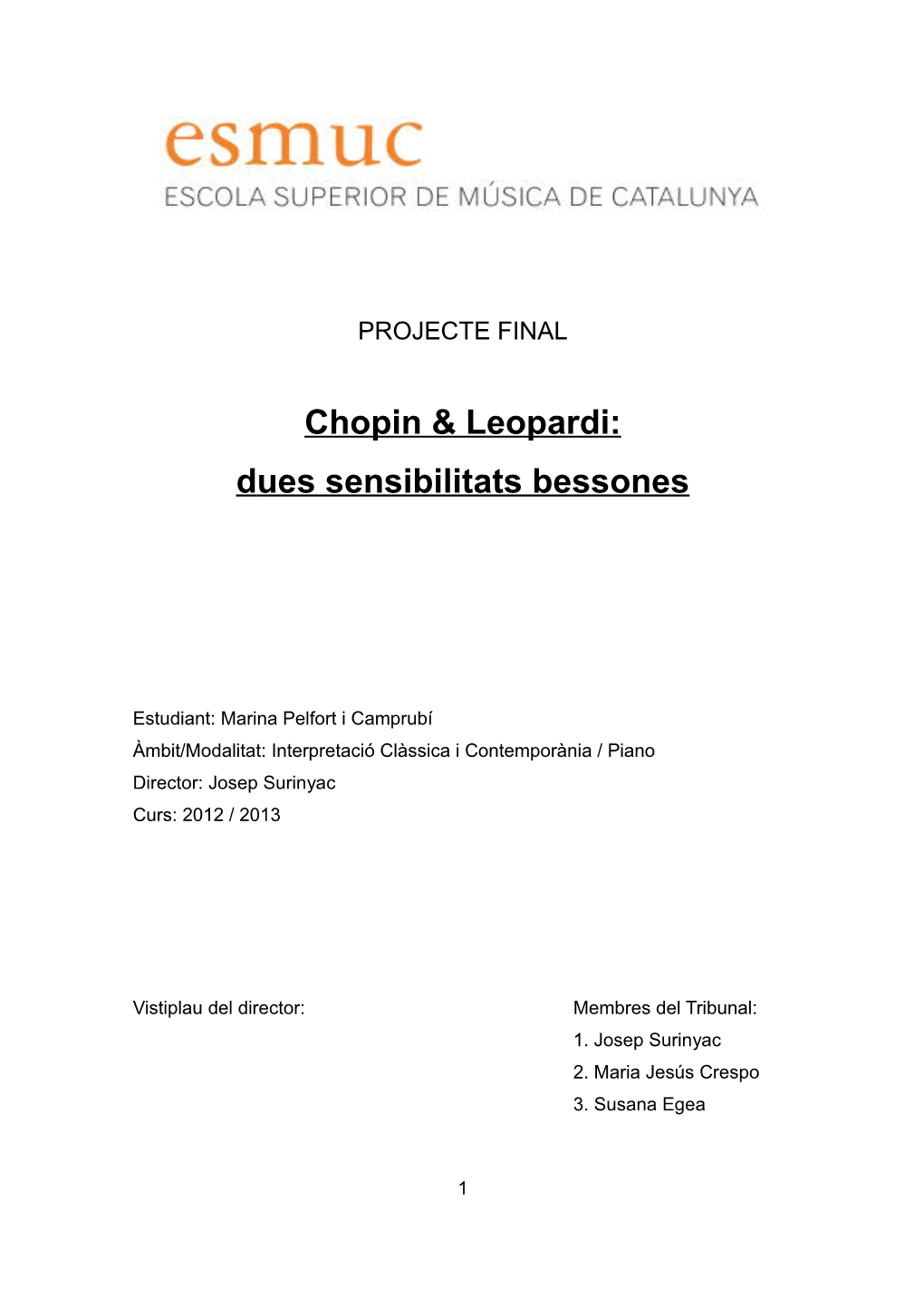 Chopin & Leopardi