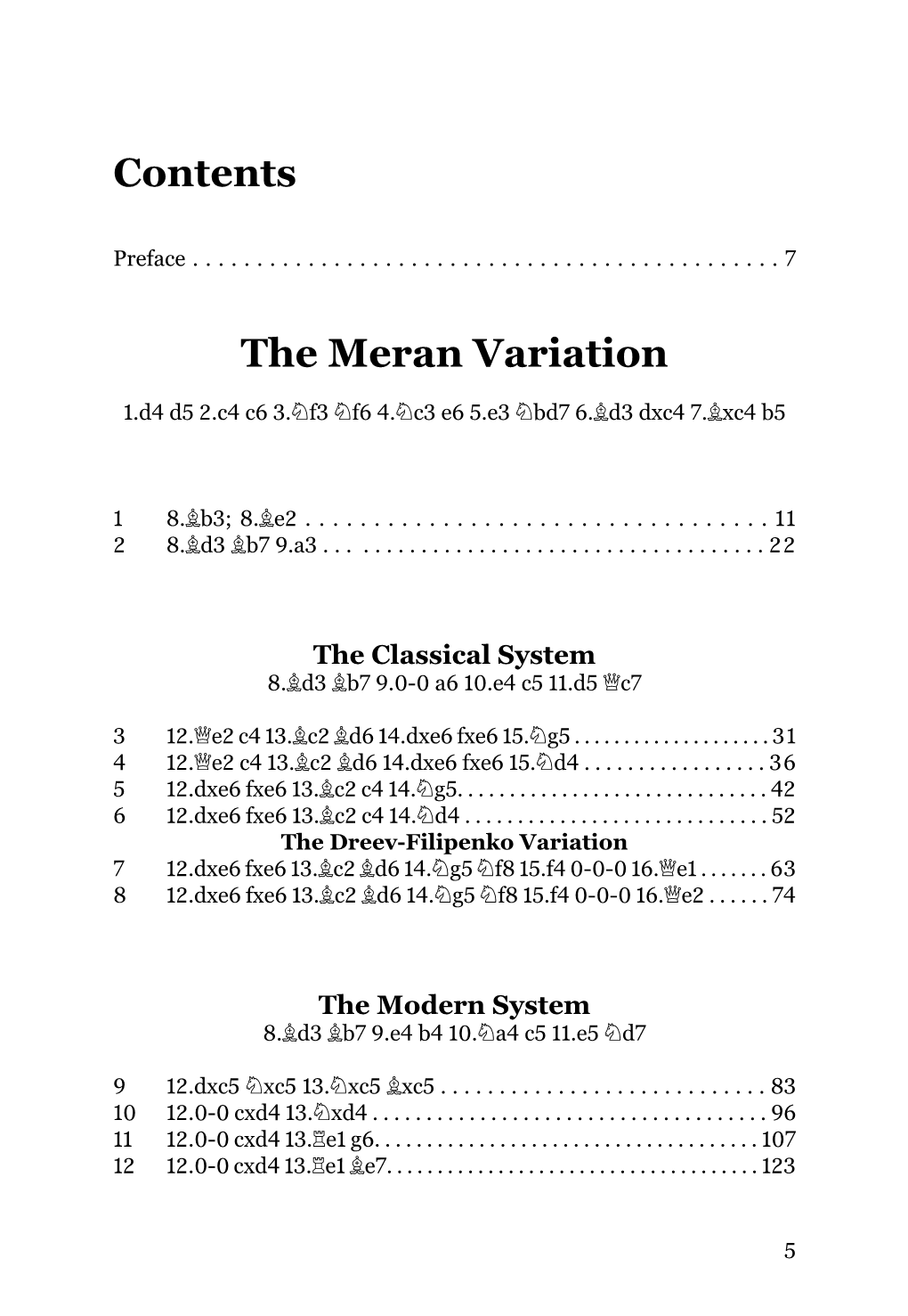 The Meran Variation