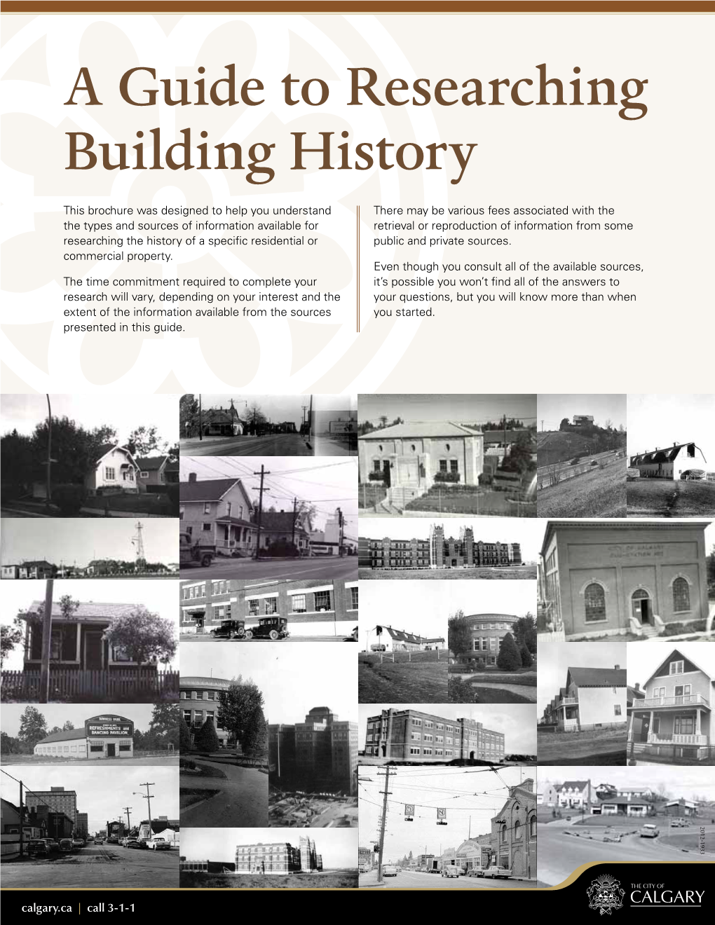 A Guide to Researching Building History