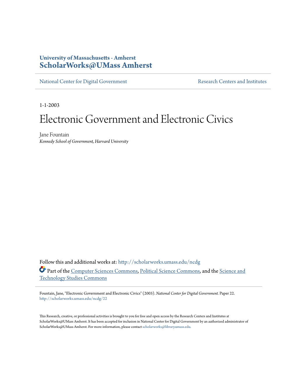 Electronic Government and Electronic Civics.Pdf
