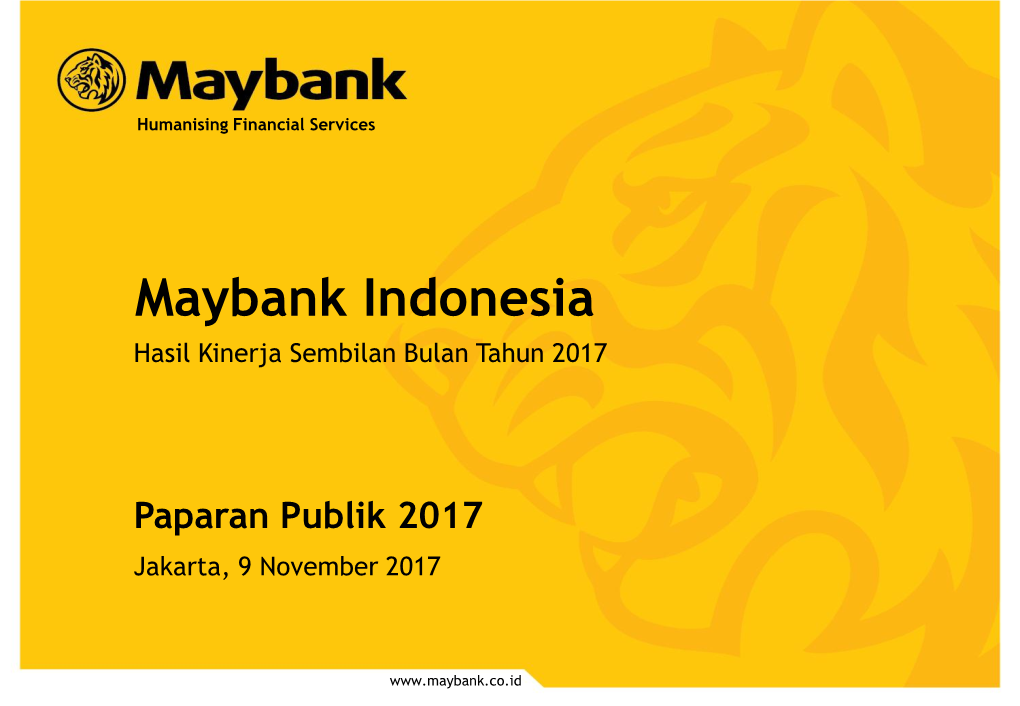 Paparan Publik Maybank Indonesia 2017 Unduh