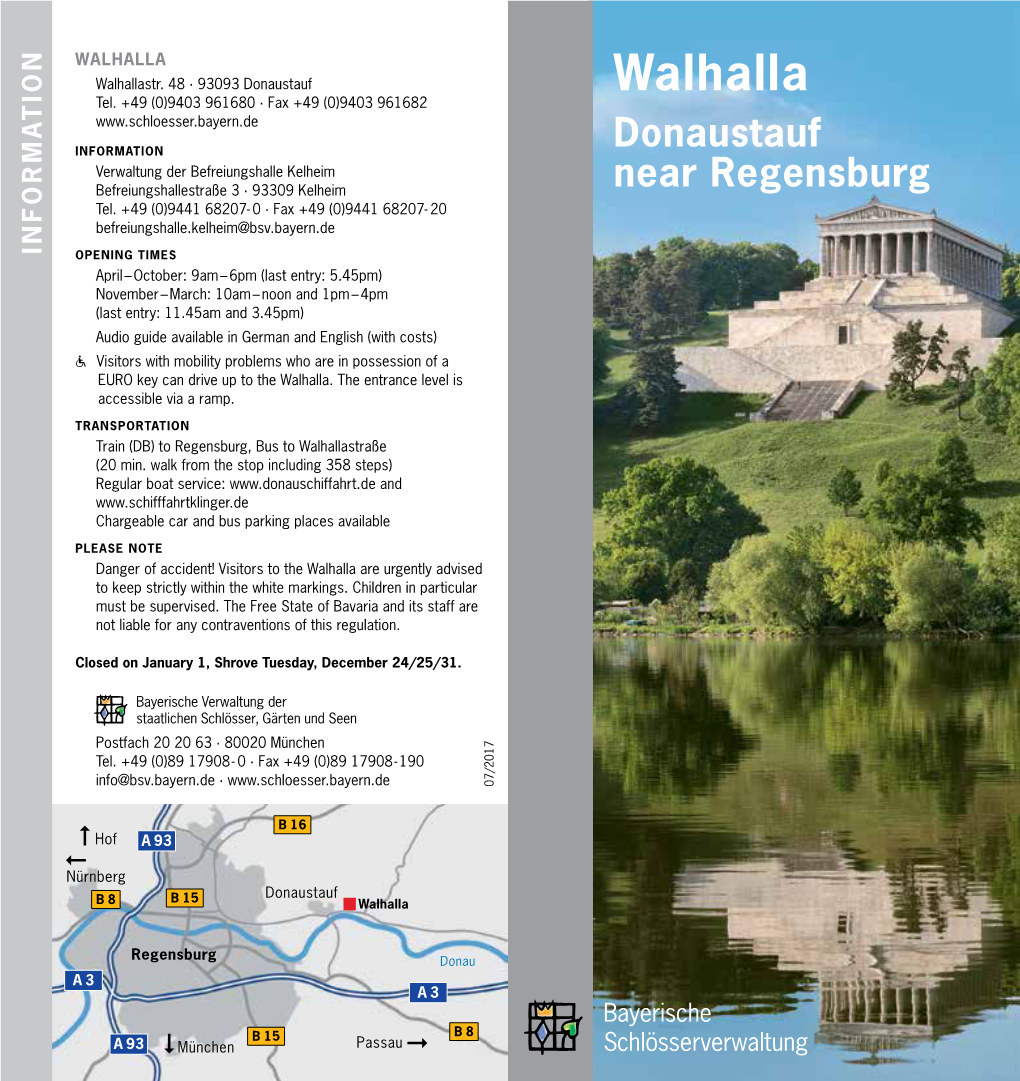 WALHALLA Walhallastr