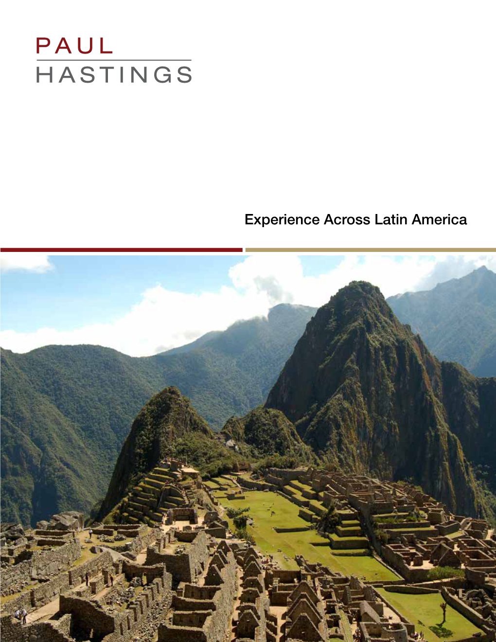 Experience Across Latin America 2 | Table of Contents