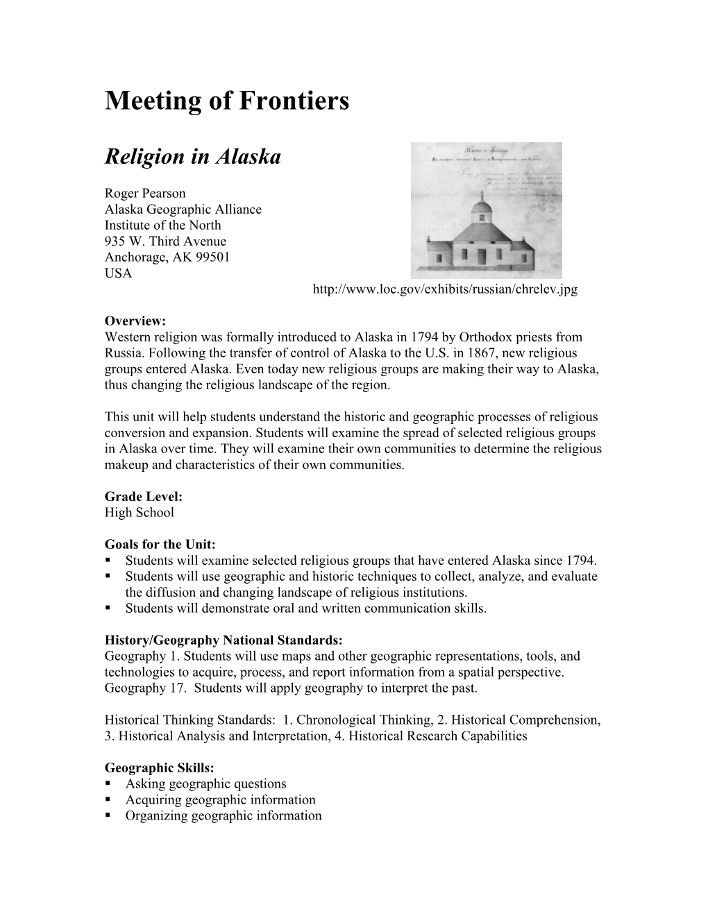 Religion in Alaska
