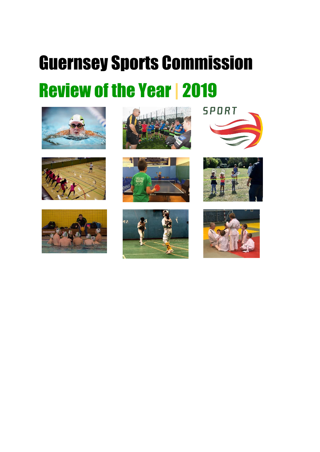 Guernsey Sports Commission Review of the Year |2019