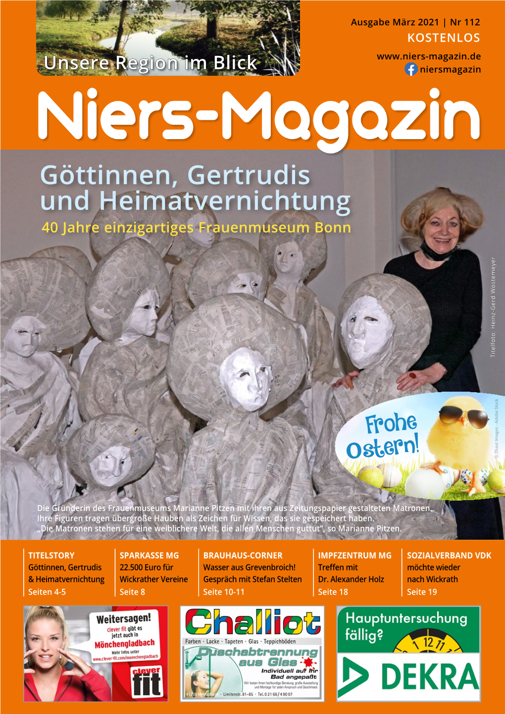 Göttinnen, Gertrudis Und Heimatvernichtung 40 Jahre Einzigartiges Frauenmuseum Bonn Titelfoto: Heinz-Gerd Wöstemeyer Titelfoto: Heinz-Gerd Wöstemeyer