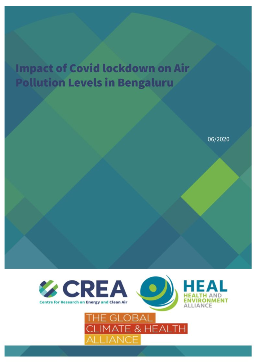 Impact of Covid Lockdown on Air Pollution Levels in Bengaluru