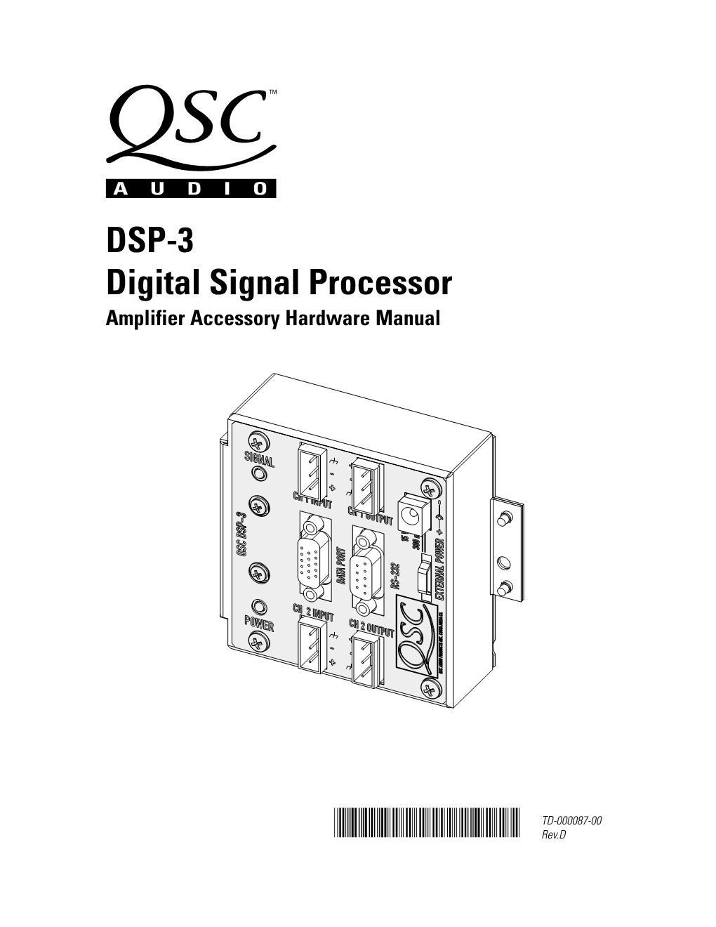 4-Ch., Powerlight & Non QSC Amp's
