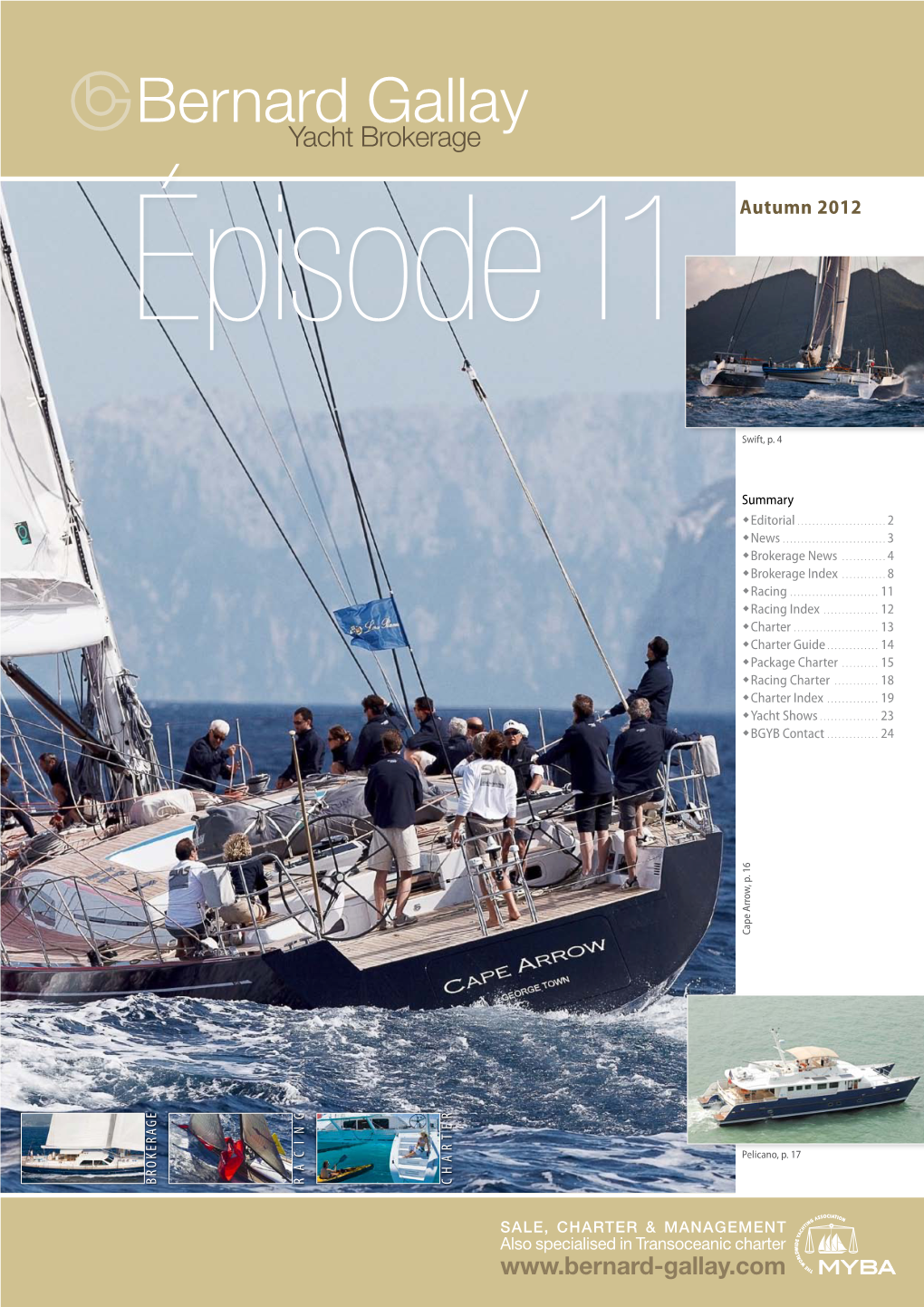 Yacht Brokerage Épisode 11 Autumn 2012