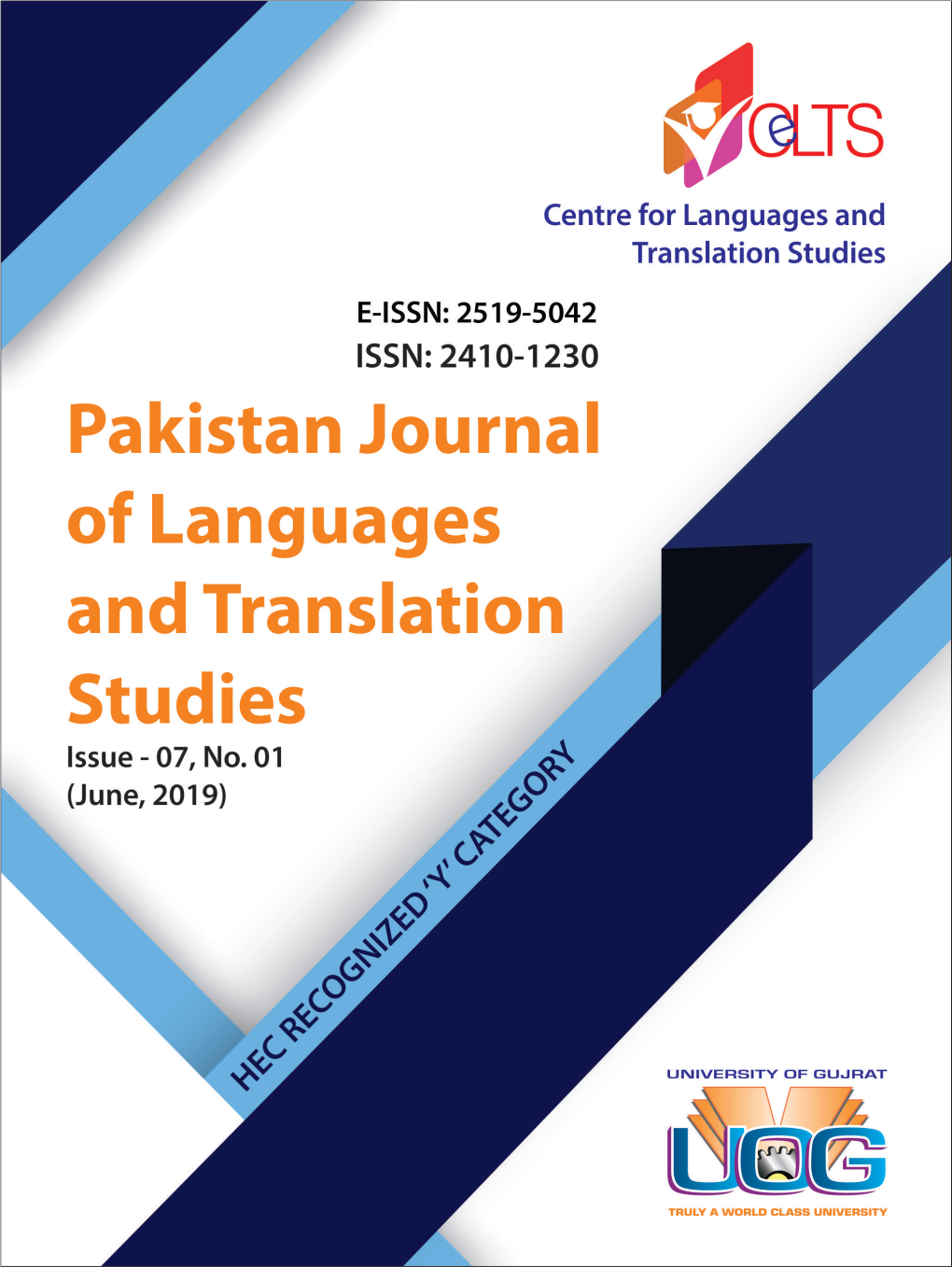 Pakistan Journal of Languages and Translation Studies Issue-VII No.1