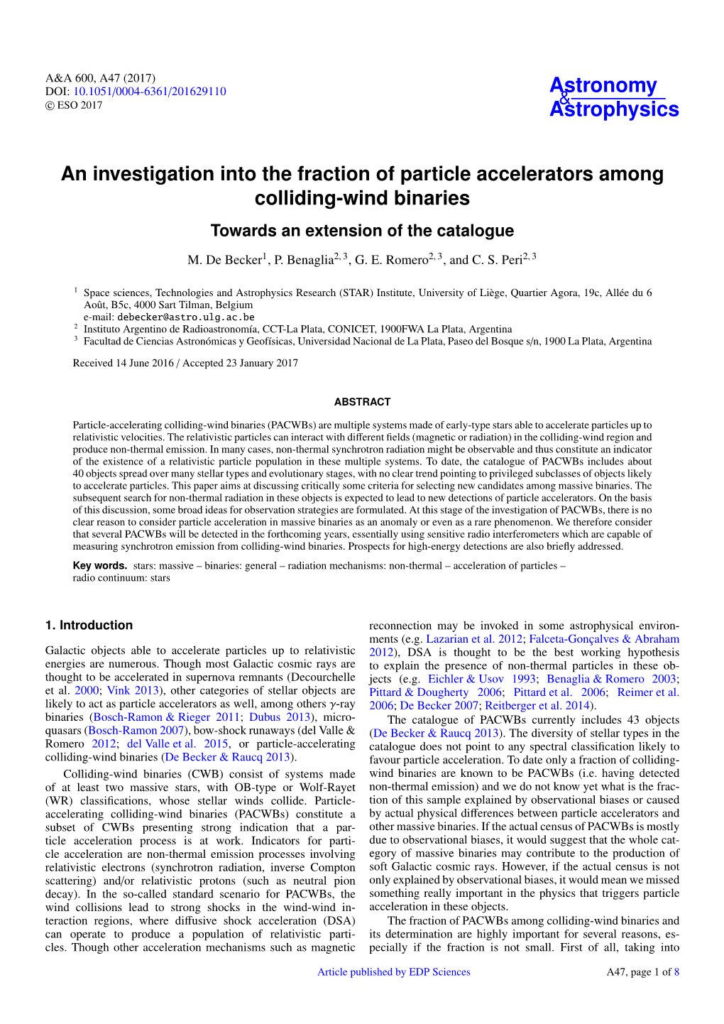 An Investigation Into the Fraction of Particle Accelerators Among Colliding-Wind Binaries Towards an Extension of the Catalogue