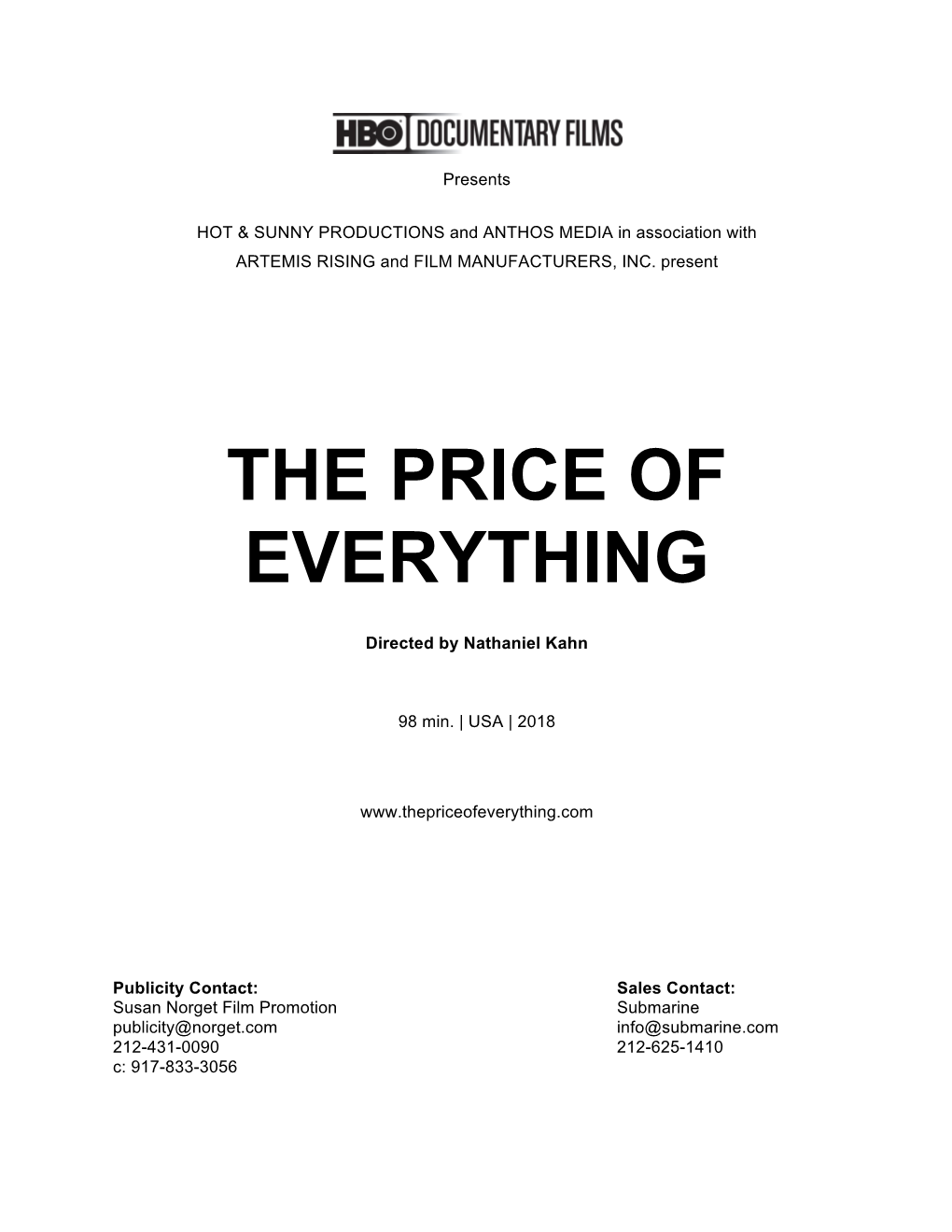 The Price of Everything