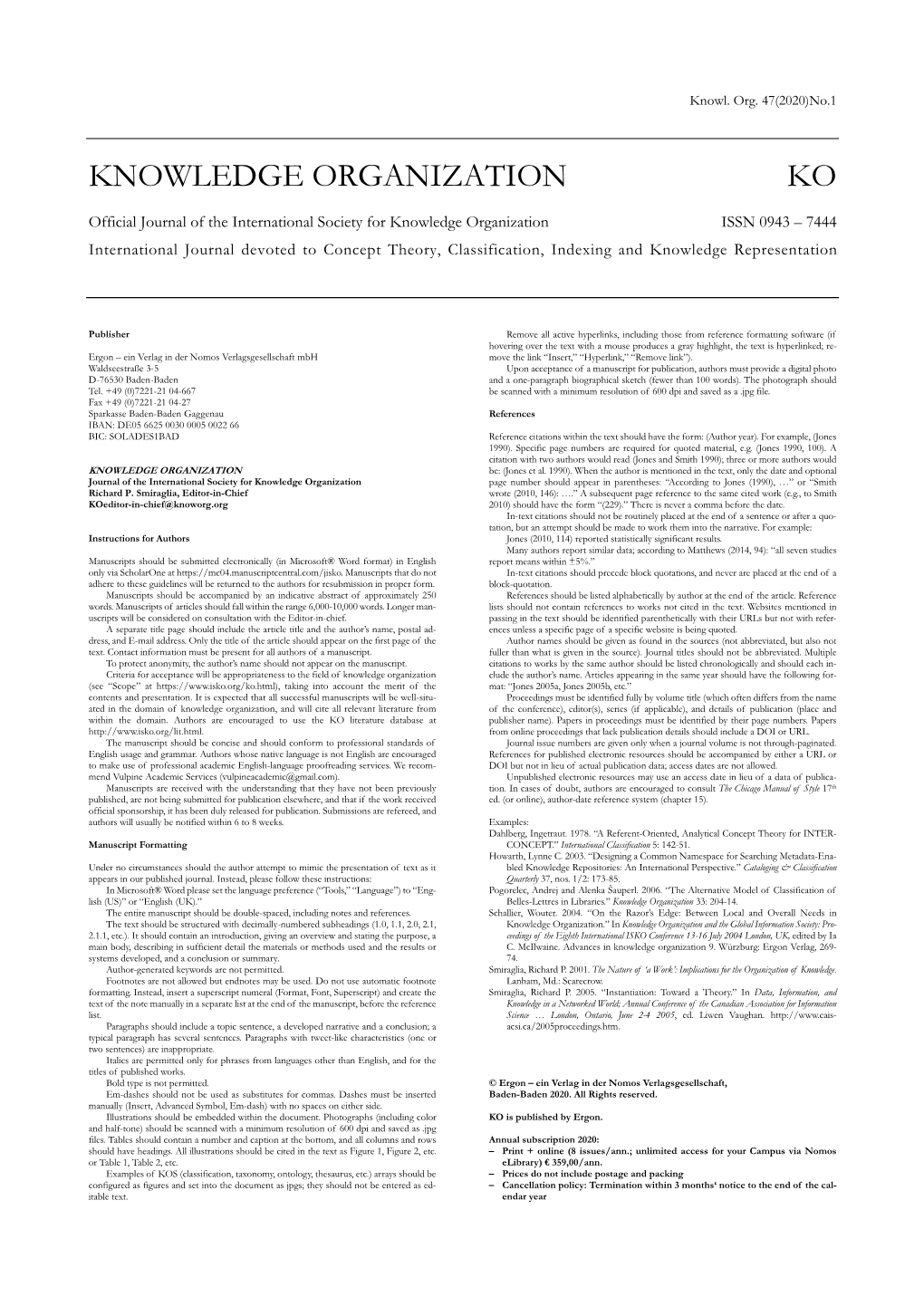 Instructions for Authors Jones (2010, 114) Reported Statistically Significant Results