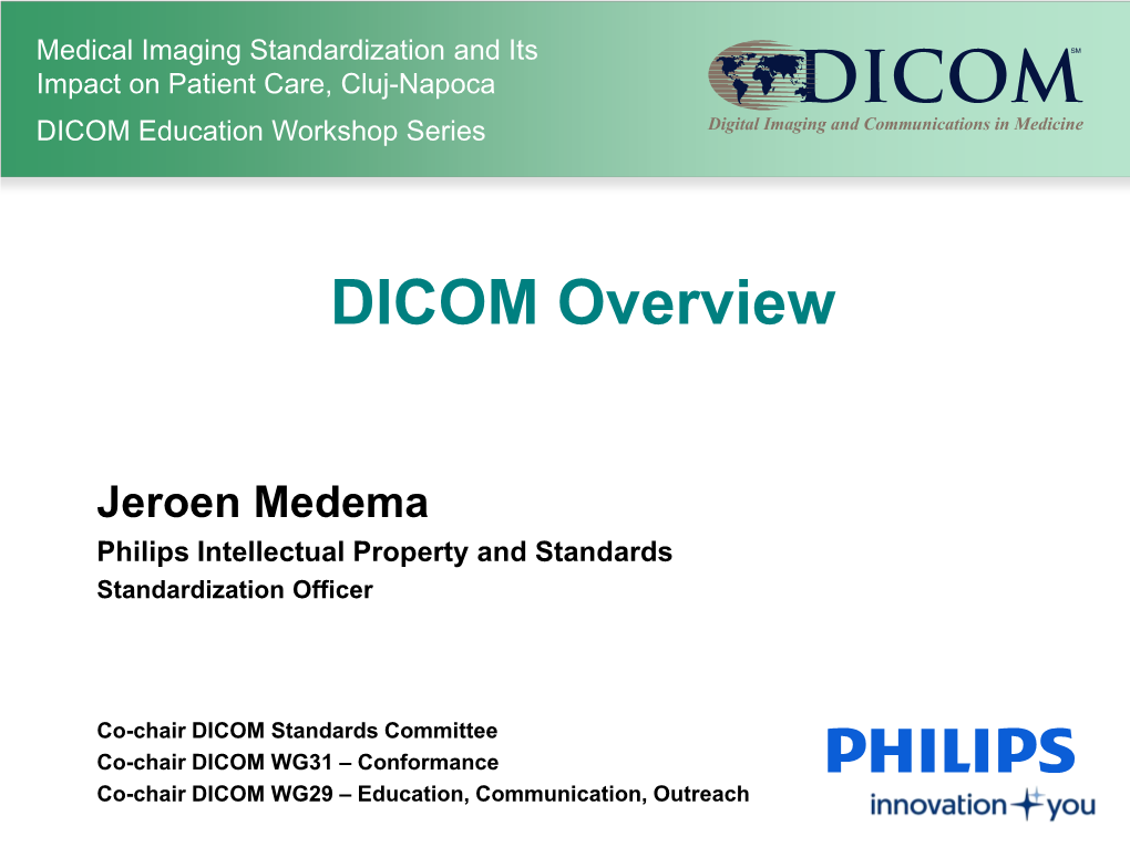 DICOM Overview