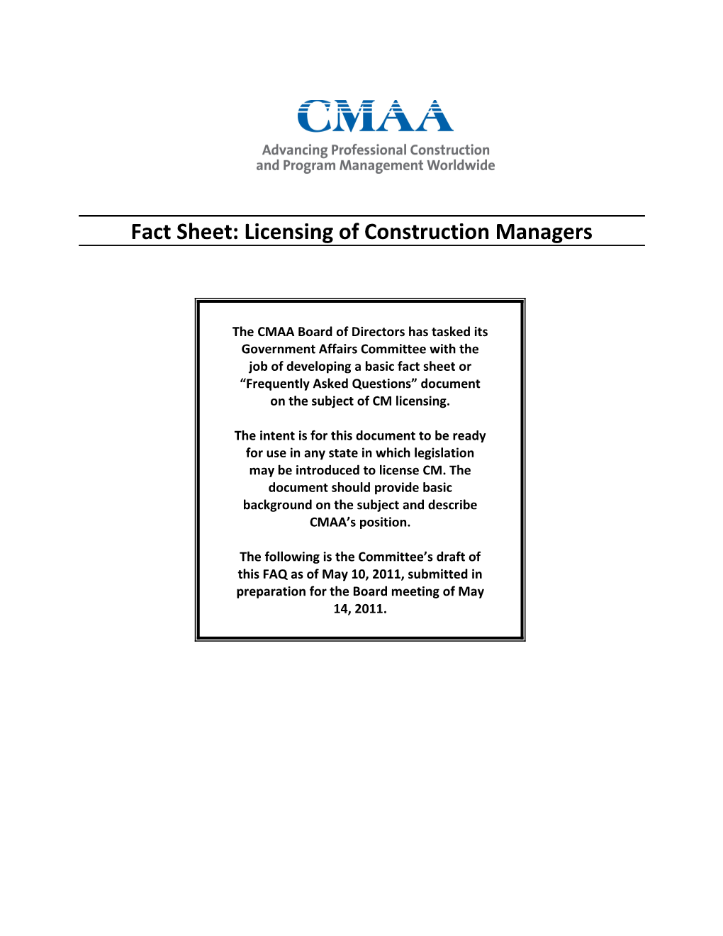 What Is a Construction Manager?