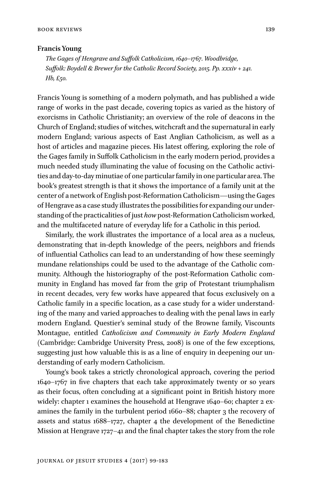 139 Francis Young Francis Young Is Something of a Modern Polymath