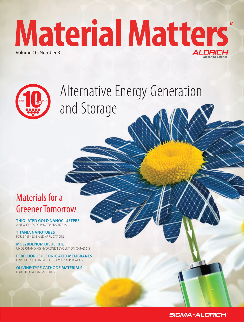 Alternative Energy Generation and Storage