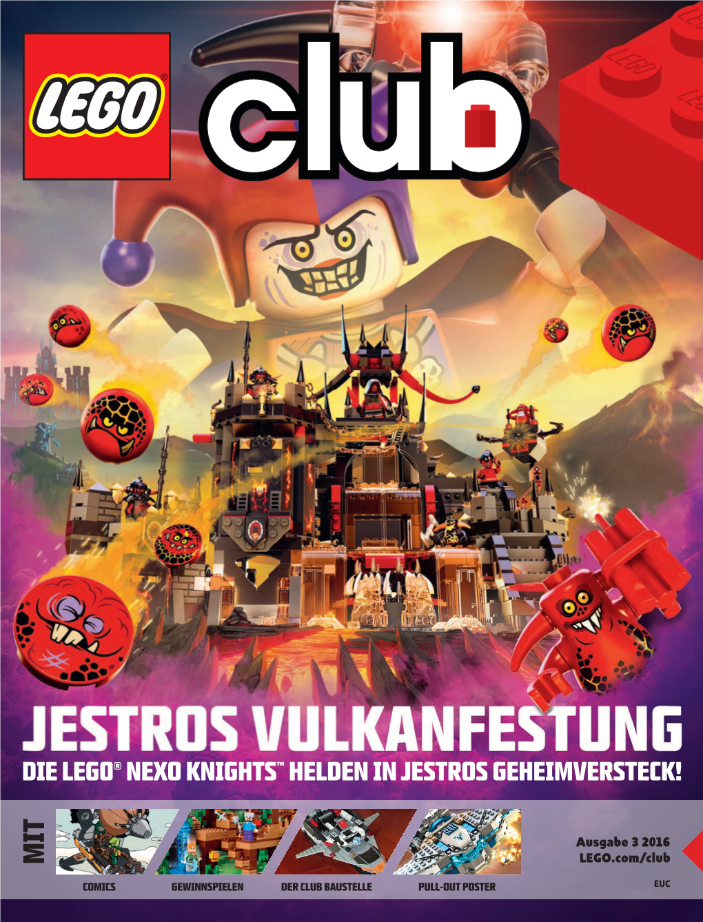 Die Lego® Nexo Knights™ Helden in Jestros Geheimversteck!