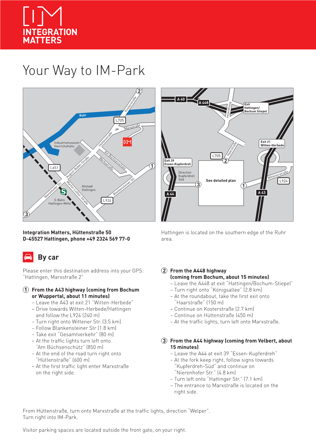 Your Way to IM-Park