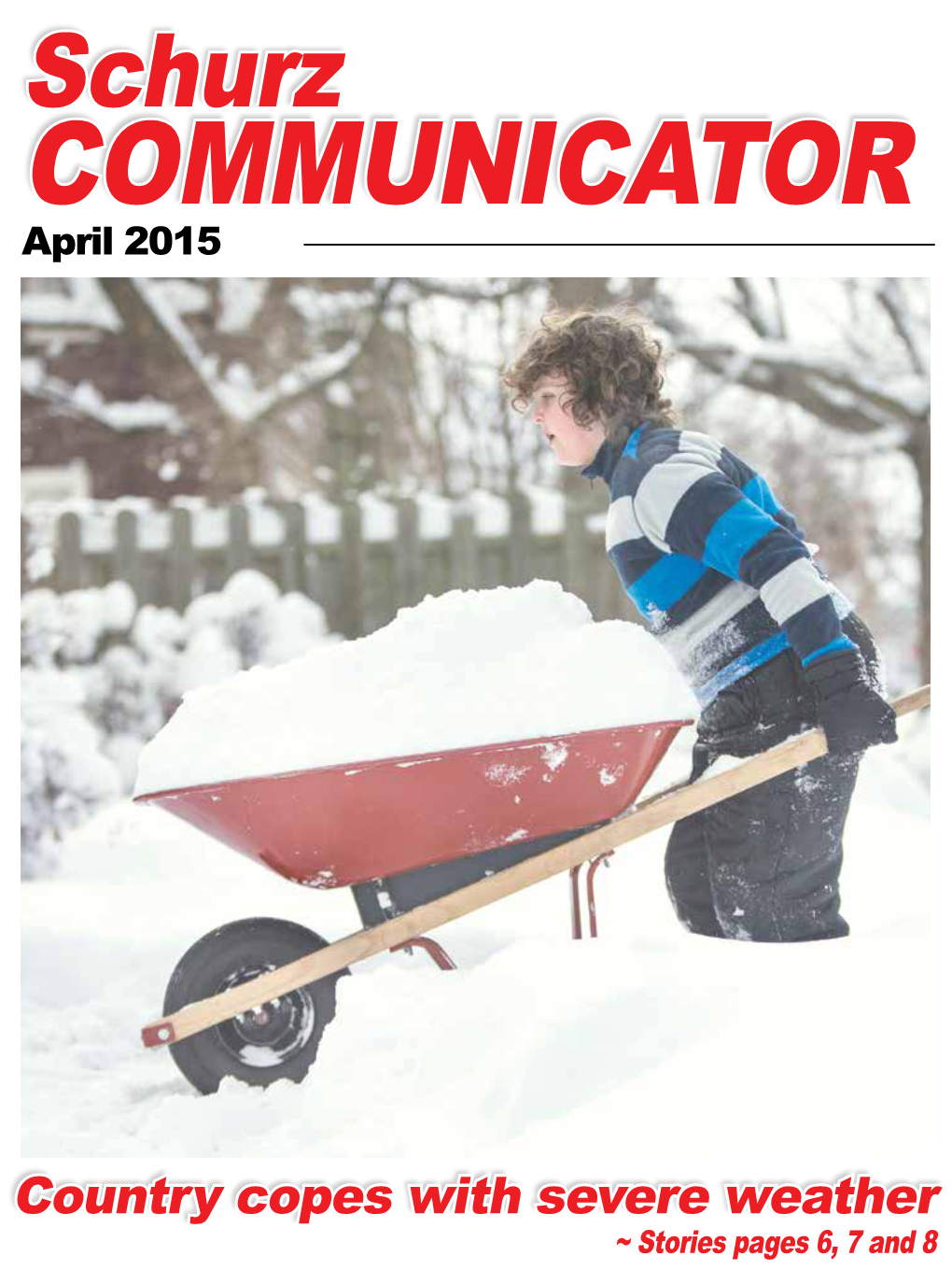 Schurz COMMUNICATOR April 2015