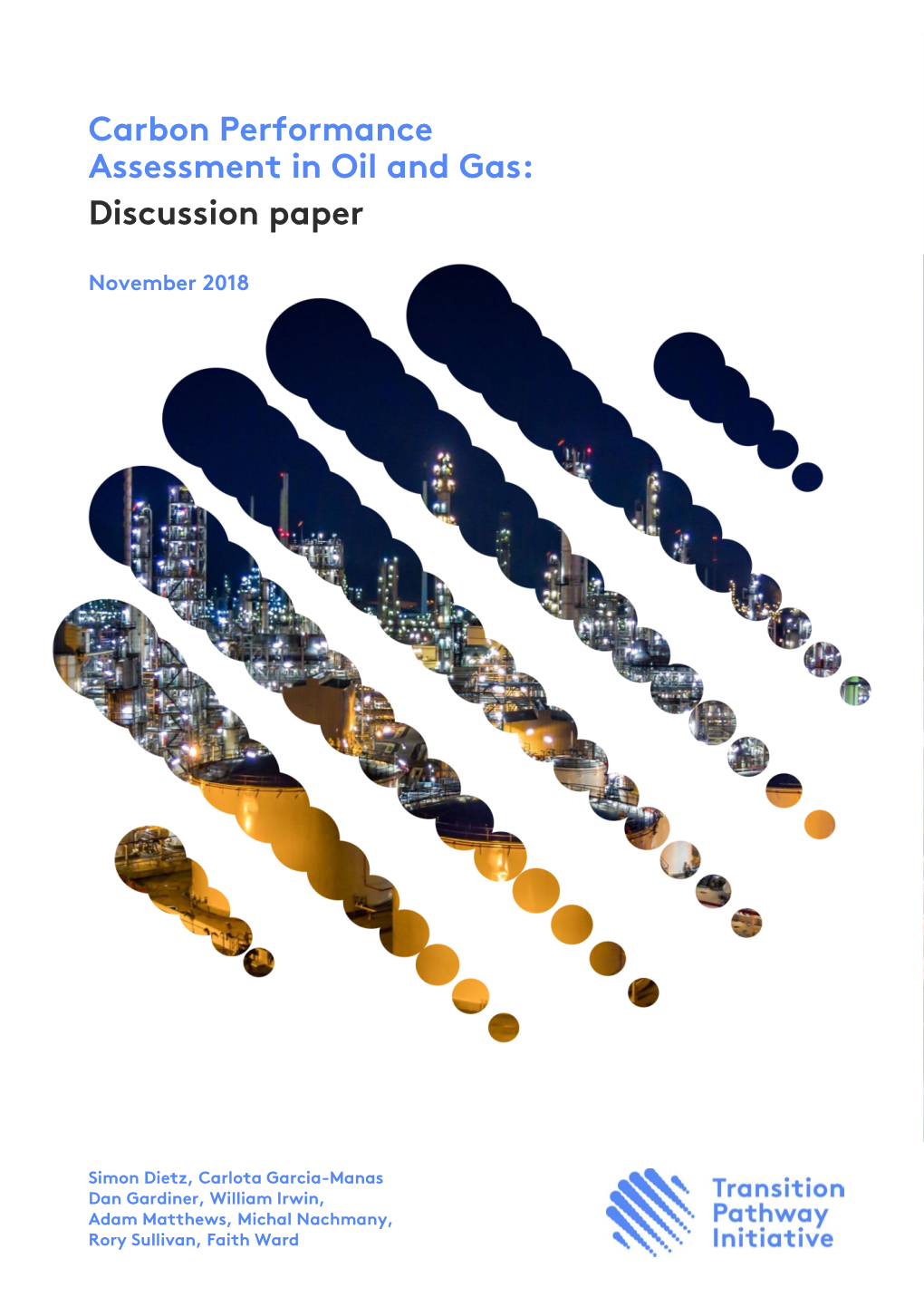 Carbon Performance Assessment in Oil and Gas: Discussion Paper