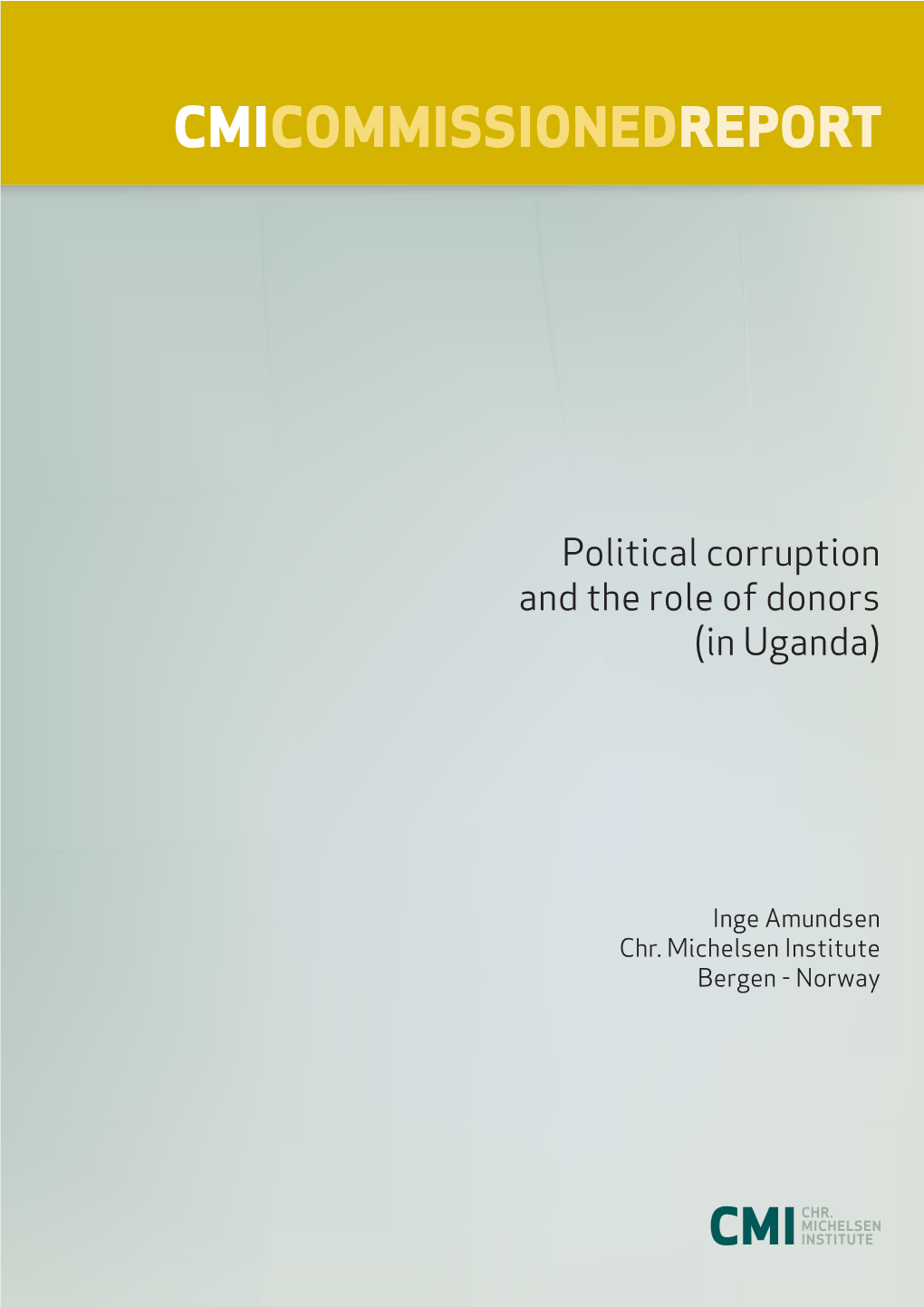 Political Corruption and the Role of Donors (In Uganda)