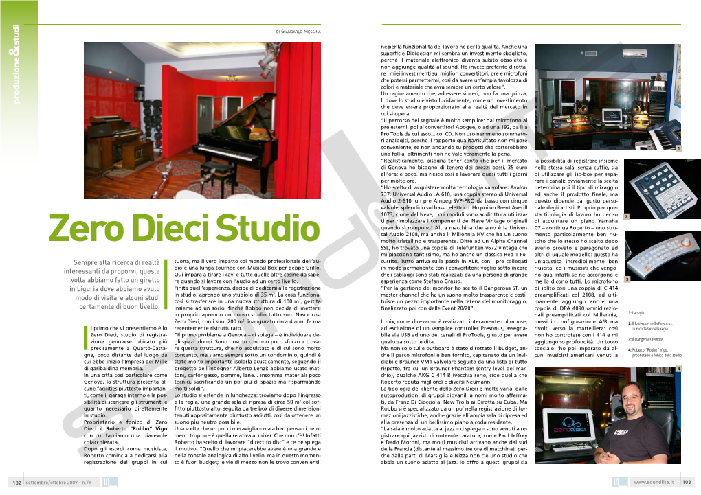 Zero Dieci Studio Molto Cristallino E Trasparente