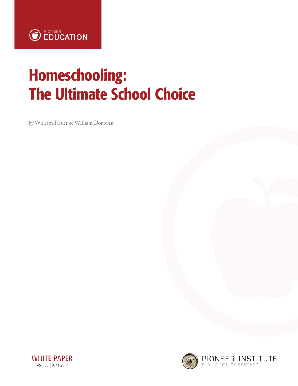 Homeschooling: the Ultimate School Choice