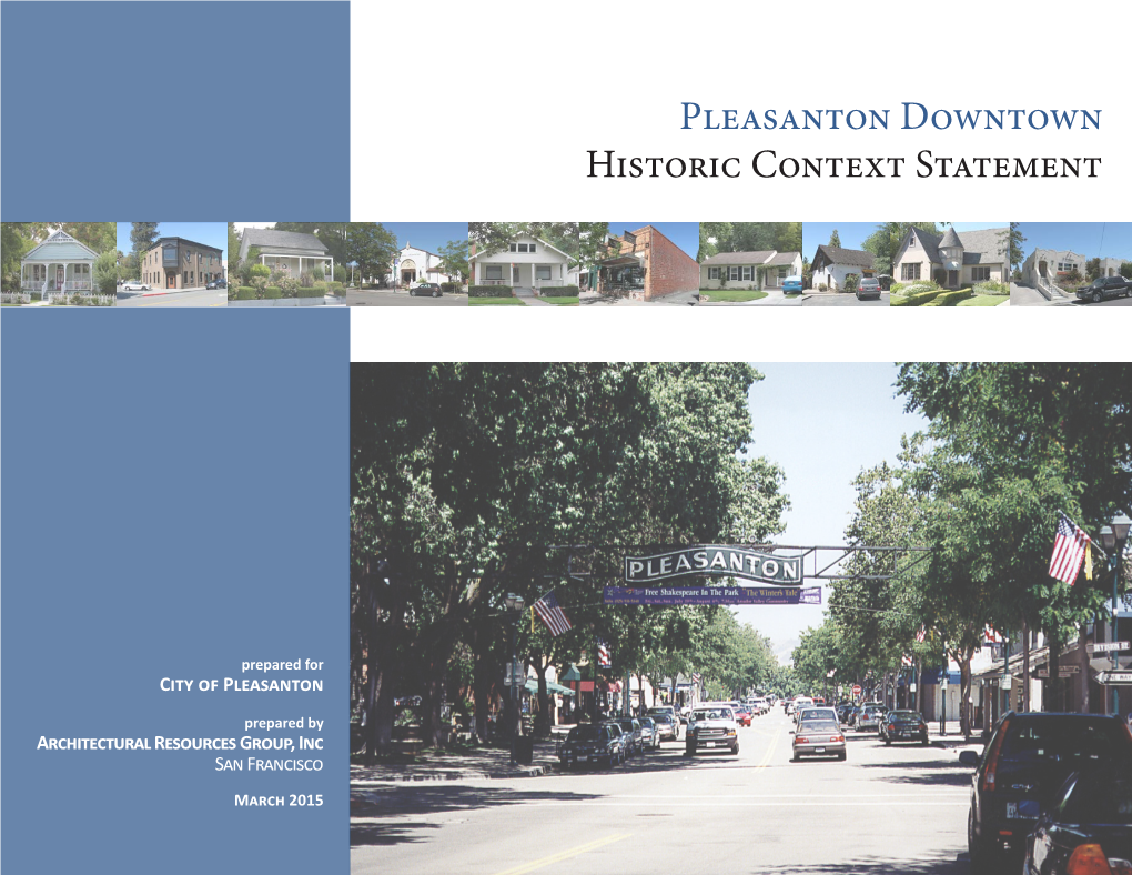 Downtown Historic Context Statement