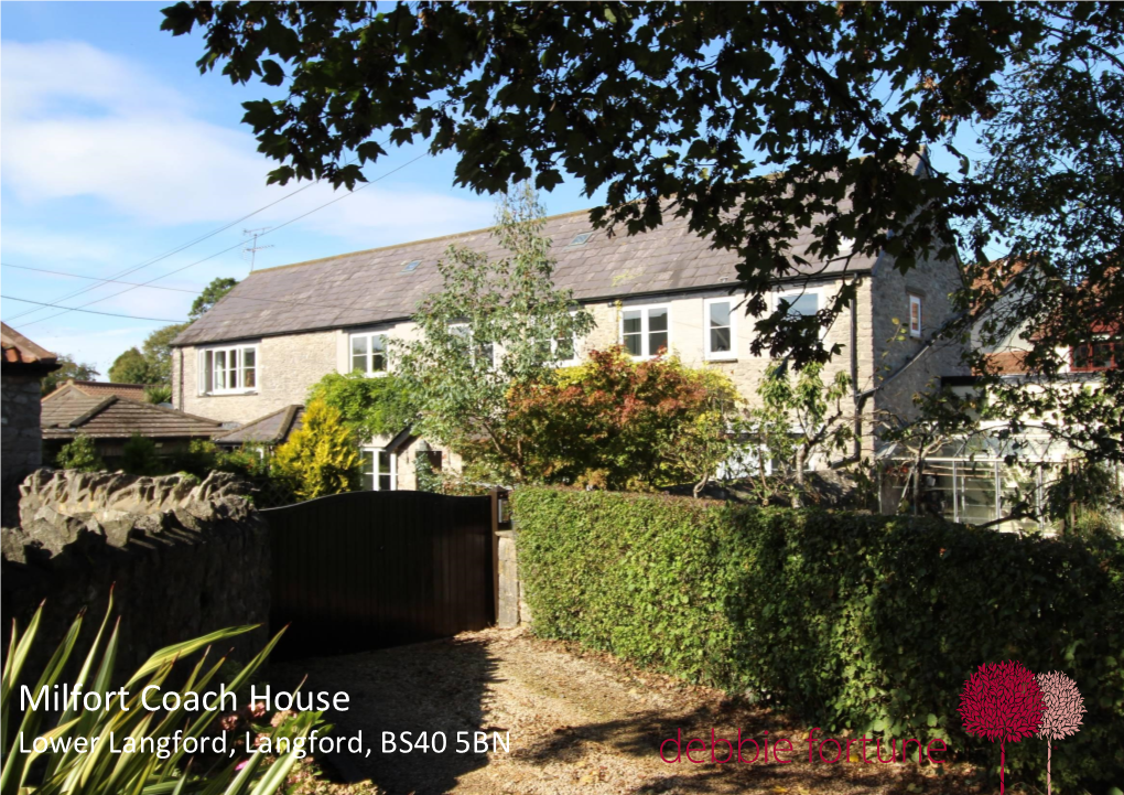 Milfort Coach House Lower Langford, Langford, BS40 5BN