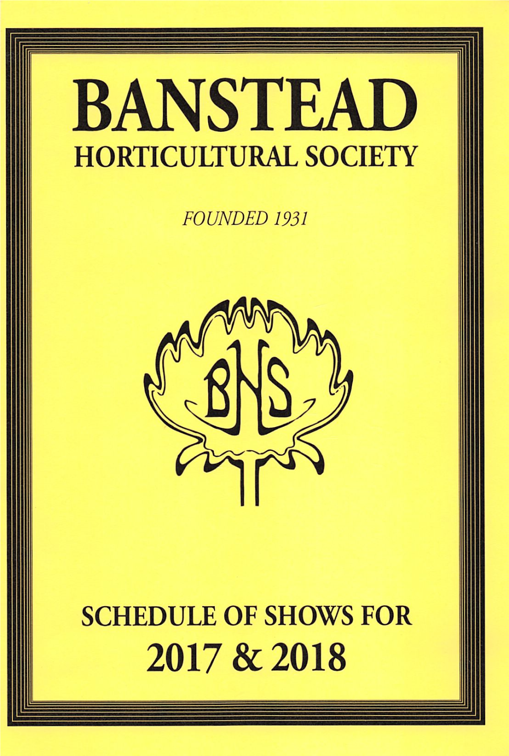 Banstead Horticultural Society