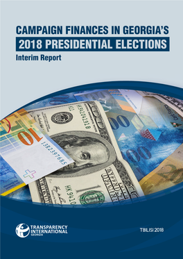 2018 PRESIDENTIAL ELECTIONS Interim Report