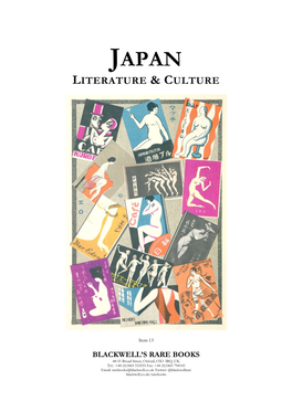 Japan Literature & Culture