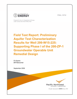 Field Test Report