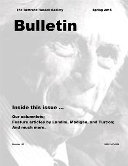 Spring 2015 Bulletin