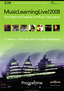 Musiclearninglive!2008 the National Festival of Music Education