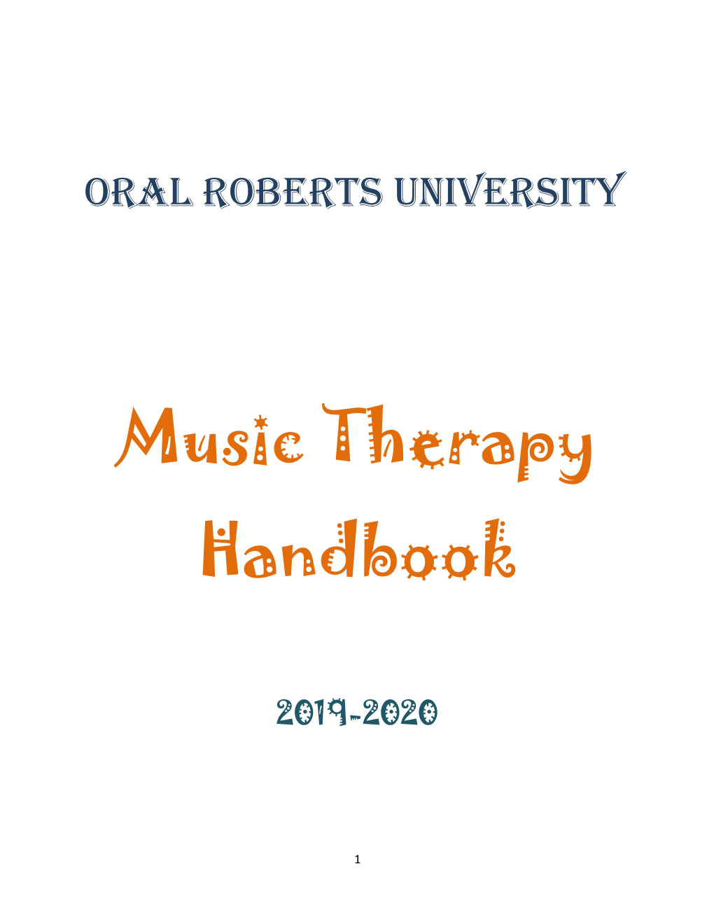 Music Therapy Handbook