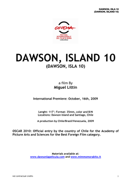 Dawson, Island 10)