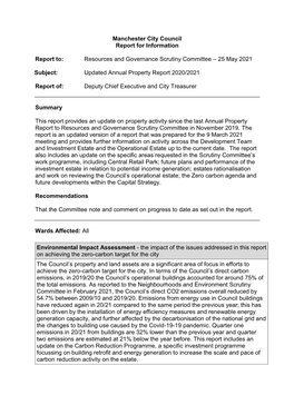 Annual Property Report 2020/2021 PDF 333 KB
