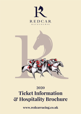 Ticket Information & Hospitality Brochure