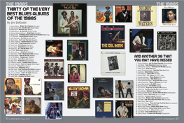 The 1980S the 1980S Thirty of the Very Best Blues Albums of the 1980S by Jim Dekoster 1