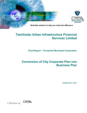 Tamilnadu Urban Infrastructure Financial Services Limited
