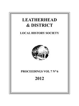 LDLHS Proceedings Vol 7 No 6 2012