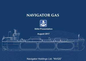 Navigator Holdings Ltd. “NVGS”