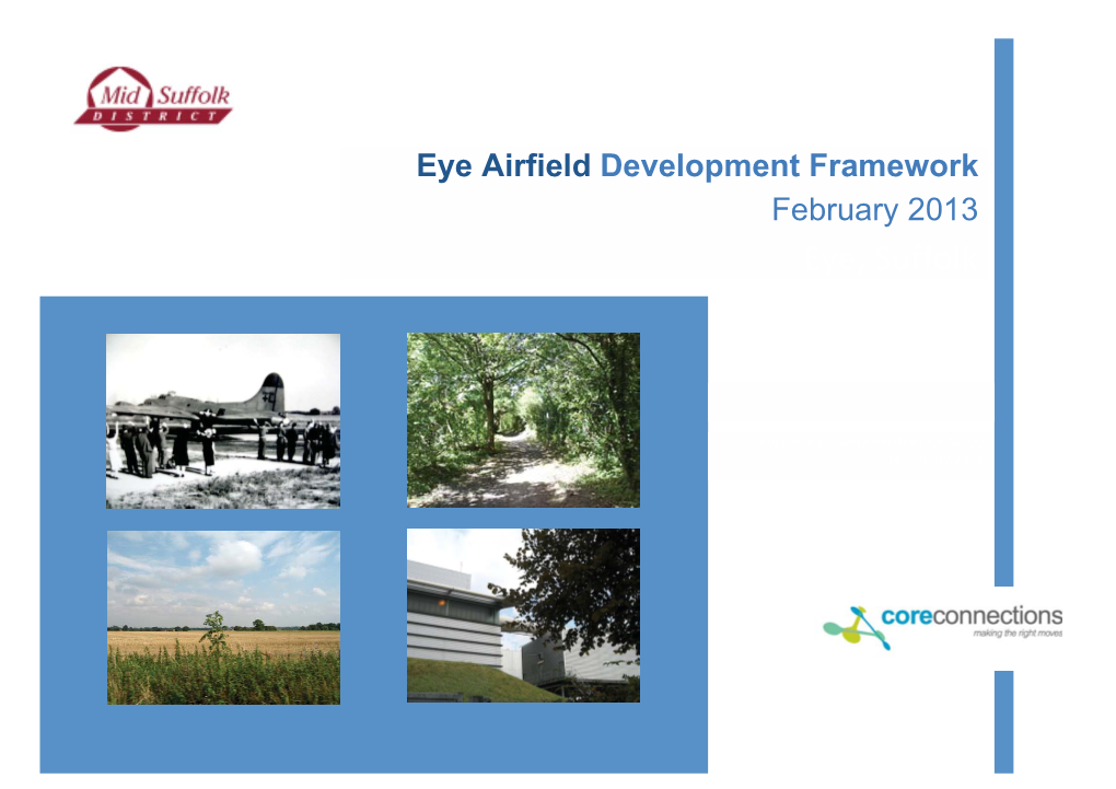 Eye Airfield Development Framework February 2013 231 '$#